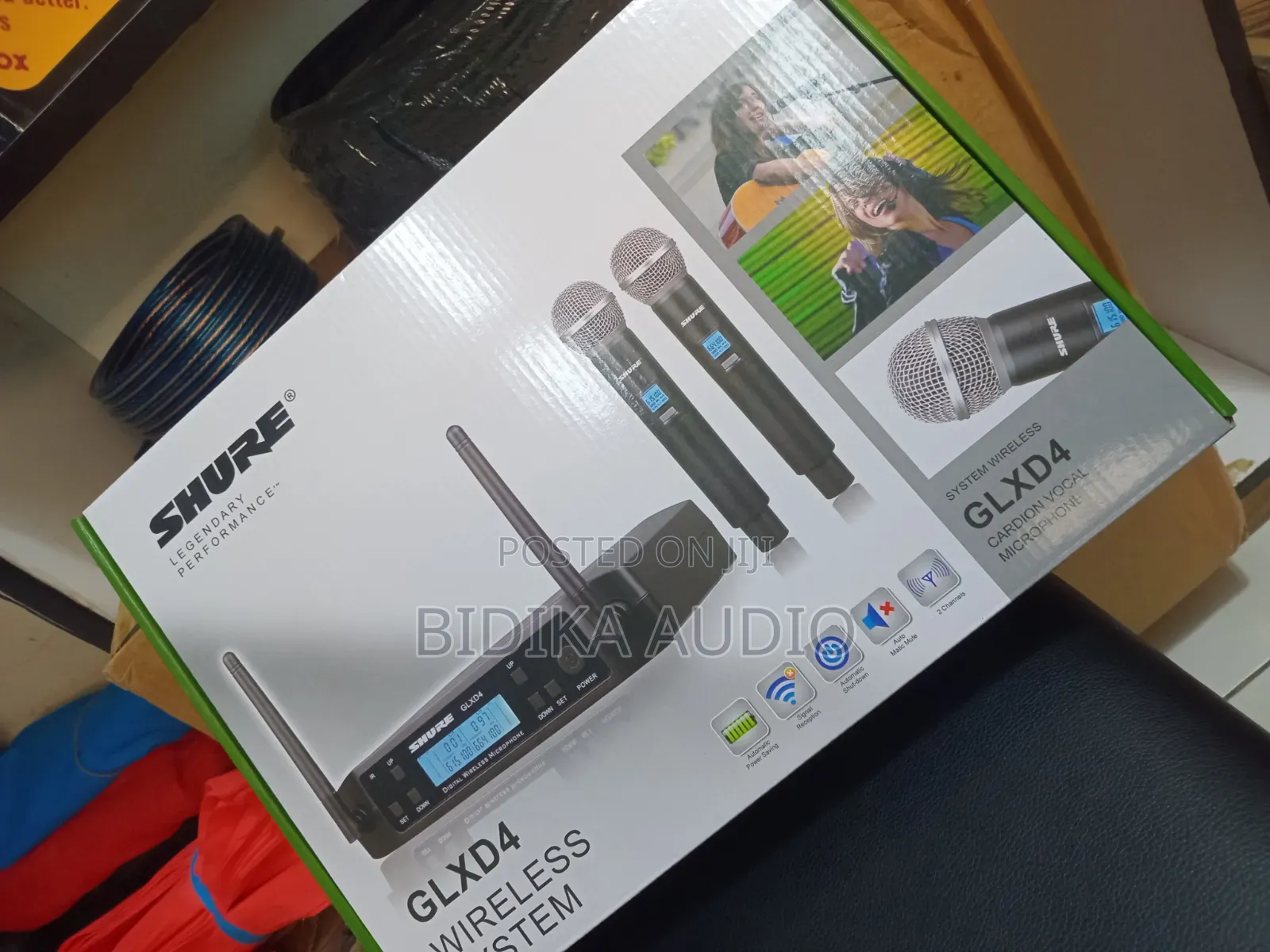 New Shure Glxd4 Microphone (Wireless Receiver)