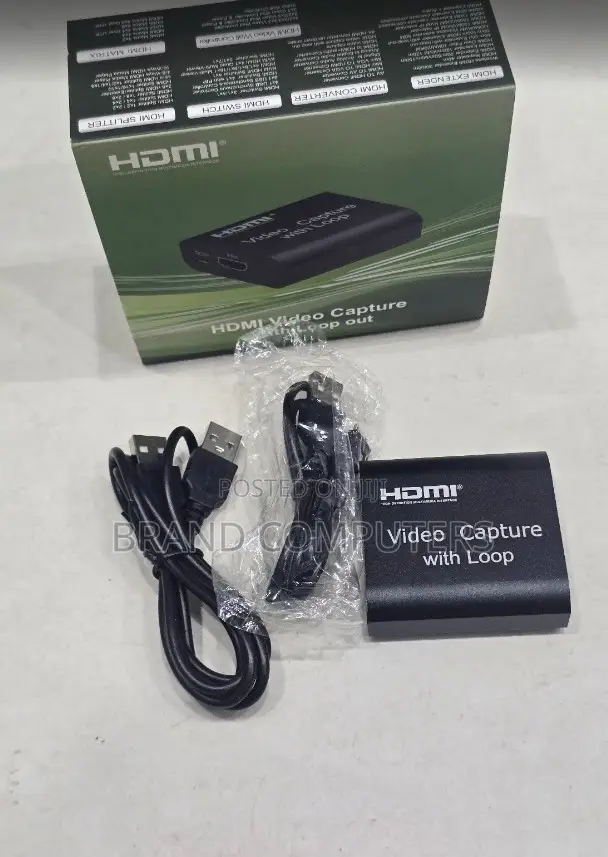 Video Capture Card Hdmi Device With Loop Out