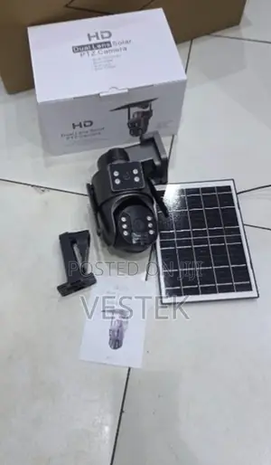 Ubox Dual Lens 6mp Wifi Solar Powered Camera