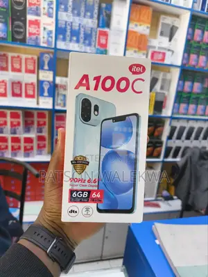 New Itel A100C 64 GB Black