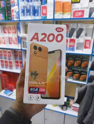 New Itel A200+ 128 GB Black