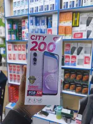 New Itel City 200 128 GB Black