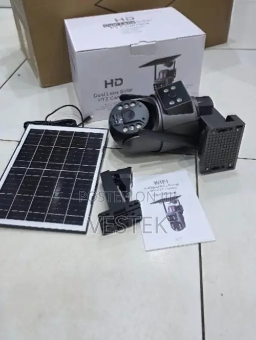 Solar Wifi Wireless Ubox PTZ Camera Full Color