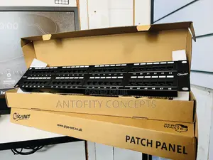 Giganet Category 6a Utp 19’48 Port Patch Panel