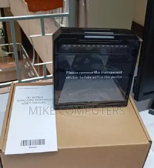 2d Desktop Barcode Scanner Table Mount Barcode Scanner
