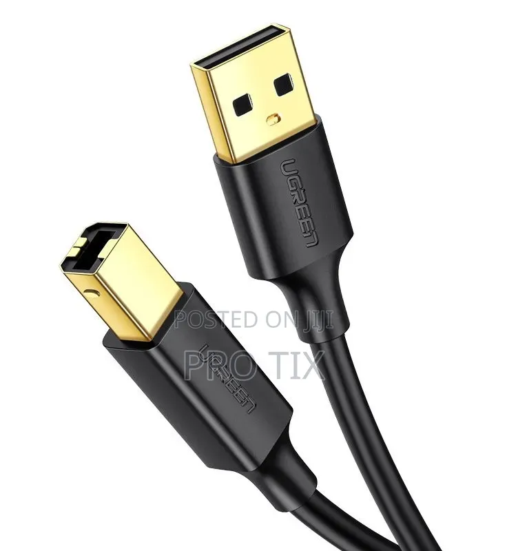 Ugreen Usb 2.0 Am to Bm Print Cable 5m (Black)