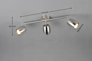 3 Spot Lights Gu10 Holders