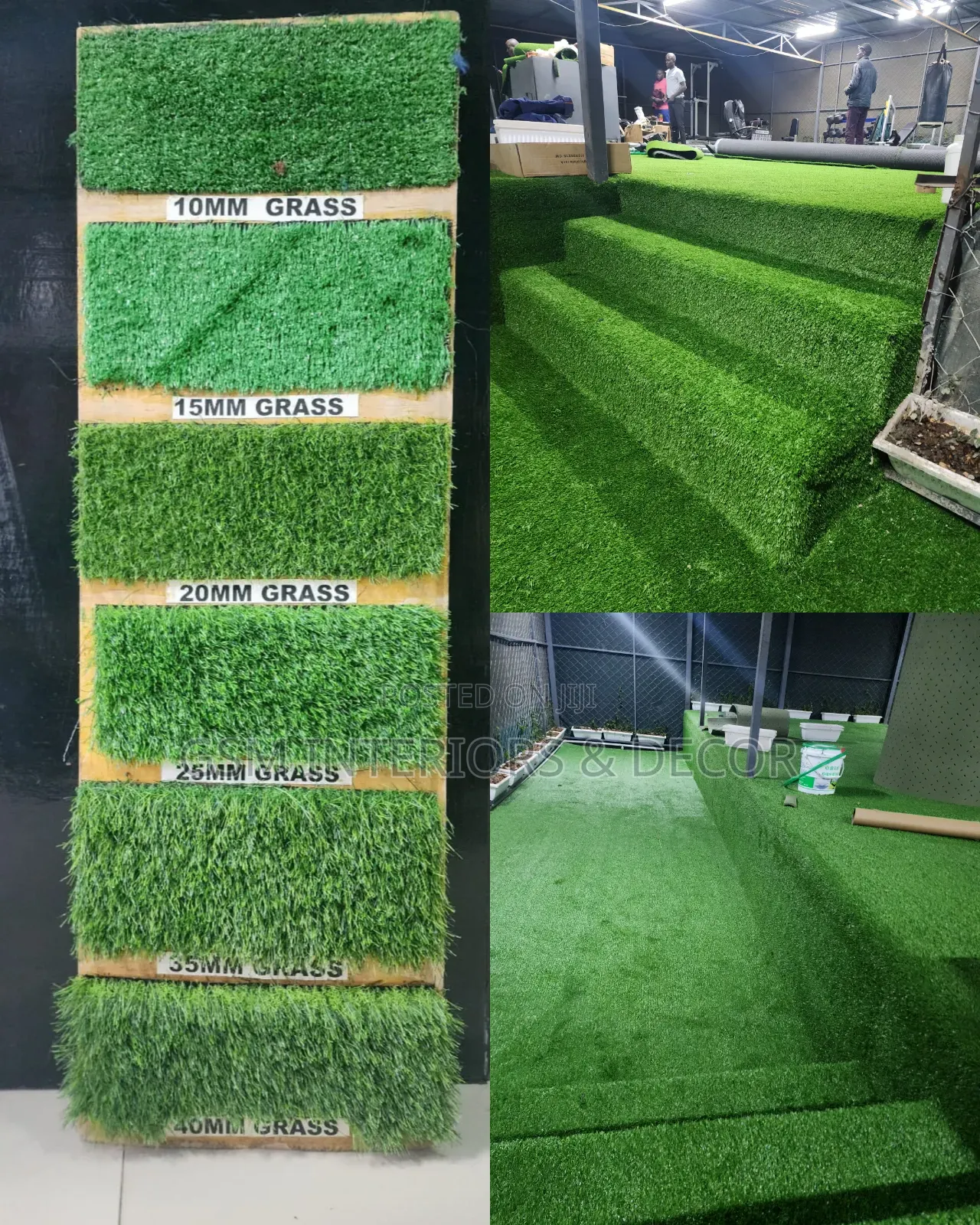 Artificial Green Grass Carpets in Depending Quality
