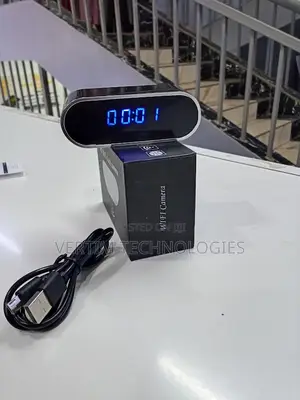 Table Clock Camera Alarm Setting Mini Camera Night Vision