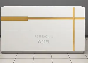 Office Desk : Office 1.6m Counter Reception Desk
