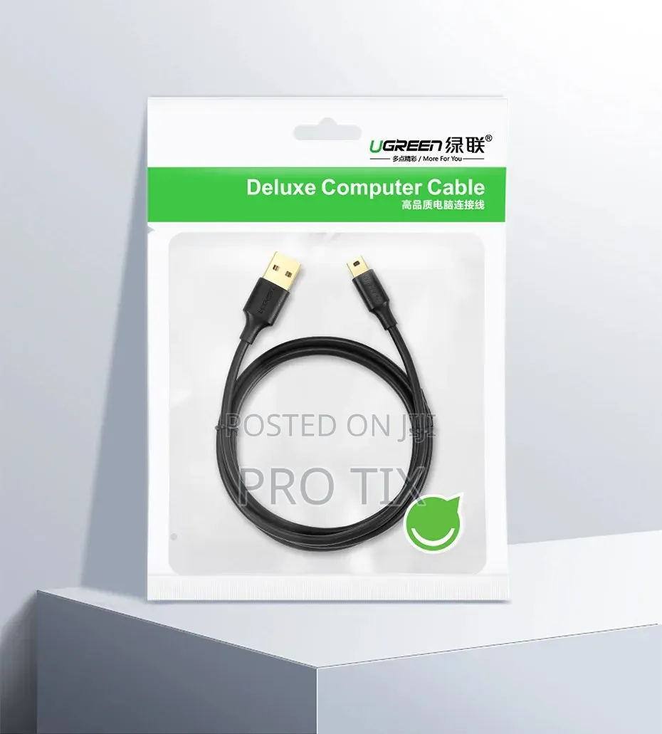 Ugreen Usb 2.0 Am to Bm Print Cable 1.5m (Black)