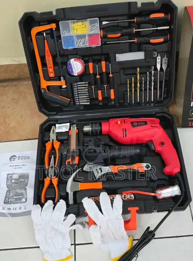 117 Pc Edon Electric Drillset/800watts Edon Drill Set