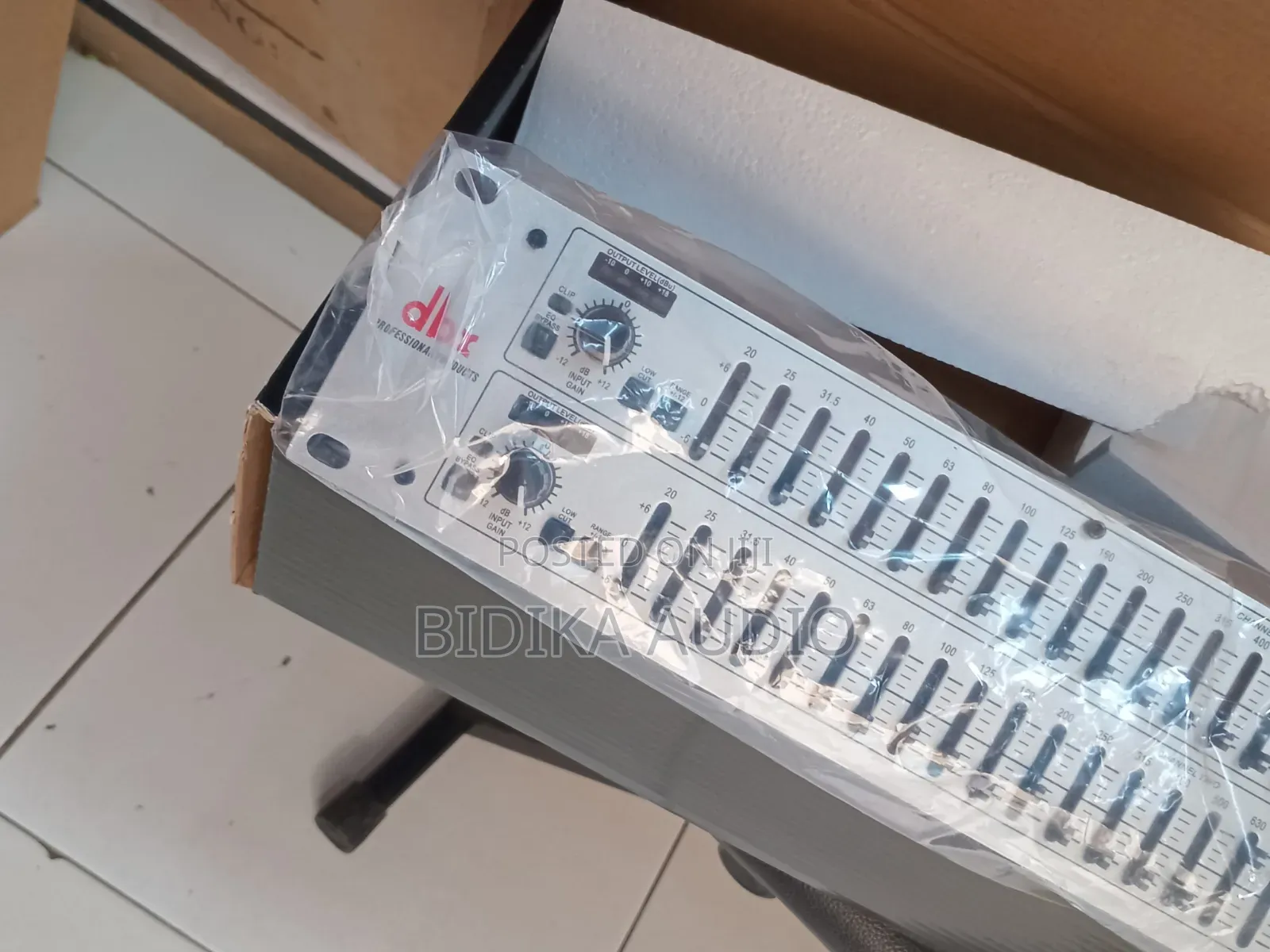New DBX 231s Graphic Equalizer