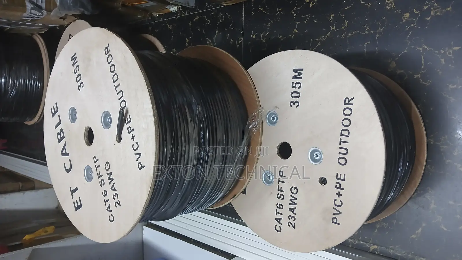 PVC +Pe Outdoor Cat6 Et Cable