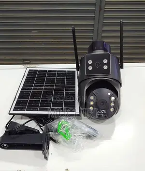 Ubox Imported 4mp Dual Lens PTZ Camera 4g Solar