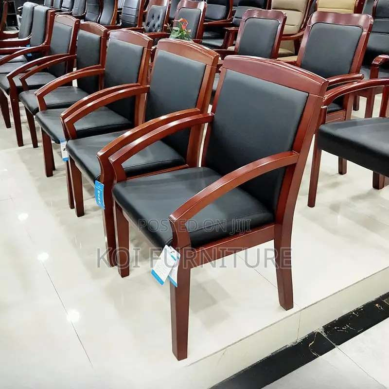 Office Chairs; Executive Office Visitors Leather Armless Chairs