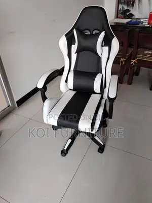 Office Chairs; Executive Gaming Chair With Footrest High Back