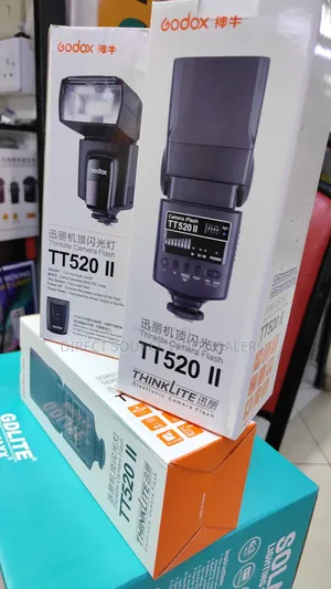 Godox Tt 520 Ii. Camera Flash Light.