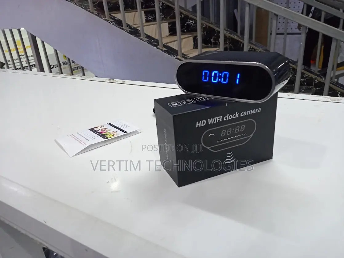 Able Clock Hidden Spy Camera Audio Video Recorder Full Hd 1080p