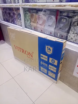 Vitron 50" Qled Smart Android Tv Bluetooth,Youtube, Netflix