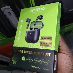 Oraimo Free Pods Neo With Heavy Bass 50 Hours Play Time
