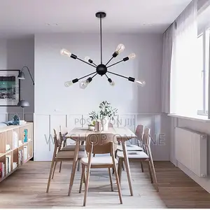 8 Arm Sputnik Chandelier Light