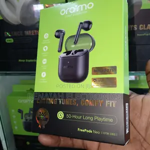 Oraimo Professional Earbuds With Inbuilt Noise Cancellation Feature