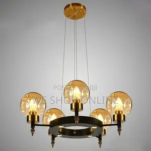 Glass Chandelier Light