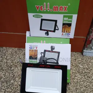 Vellmax Led Flood Light With Motion Sensor 100 Watts, Reliable Bland