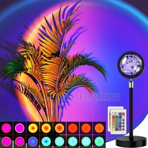 Sunset Night Light With Remote – Perfect for Bedroom Photography