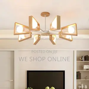 Windmill Wooden Pendant Light