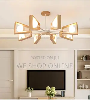 Windmill Wooden Pendant Light