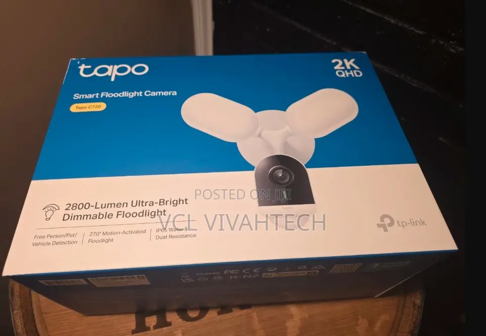 Tp-Link Tapo C720 Smart Floodlight Camera - Tl-Tapo C720