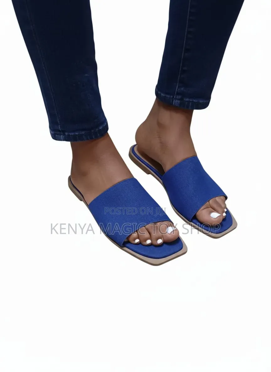 Women's Flat Slide Sandals