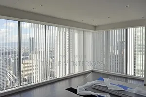 Heat Glare Resistant Vertical Blinds for Offices