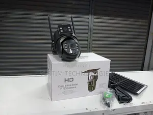 Ubox Dual Lens 4mp Wifi Solar Powered Camera