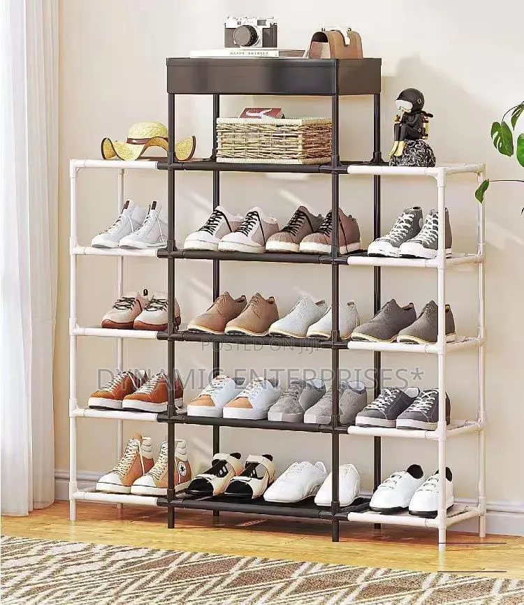 Modern 5-Tier Shoe Rack