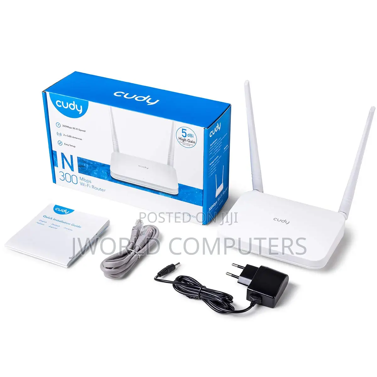 Cudy Wr300 N300 Wi-Fi Router