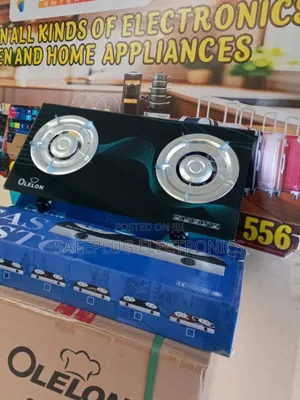 Double Burner Glass Cooker Olelon Brand New