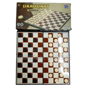 Classic Draughts Board Game – Strategic Fun for All Ages