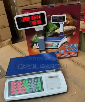 New 50kg Electric Weighing Scale With Receipt/50kg Scale With Receipt