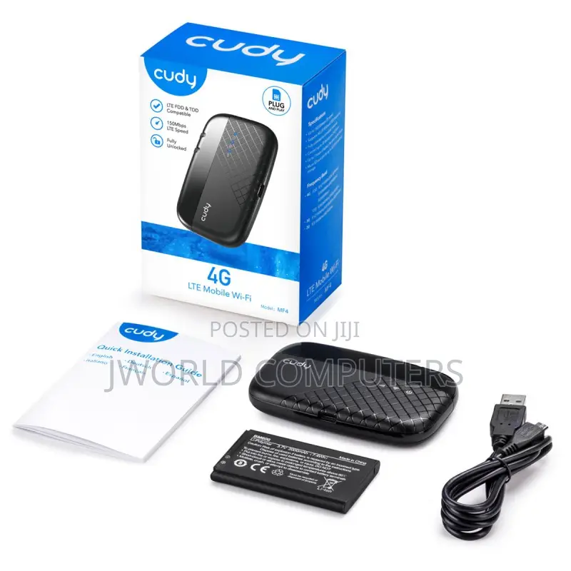 Cudy Mf4 4g Lte Mobile Mi-Fi