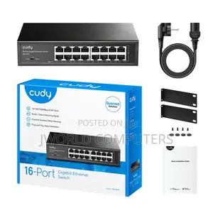 Cudy 16-Port Gigabit Ethernet)Metal Switch