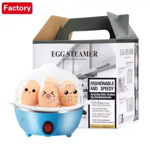 Automatic Electric Egg Boiler – 7 Egg Mini Breakfast Cooker
