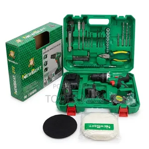 Newbeat 21v Cordless Impact Drill Set - 2 Batteries + Full Toolkit.