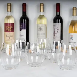 6 PCS Stemless Wine Glasses