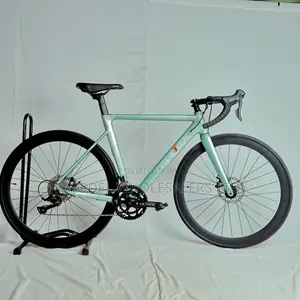 Cruztek 700 Pinner Carbon Bike – Light Green, Fast Lightweight