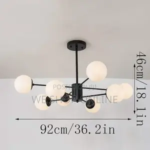 Glass Lampshade Ceiling Light