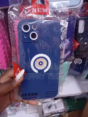 Silicone Magnetic Phone Case Designed for the iPhone 14 Plus.