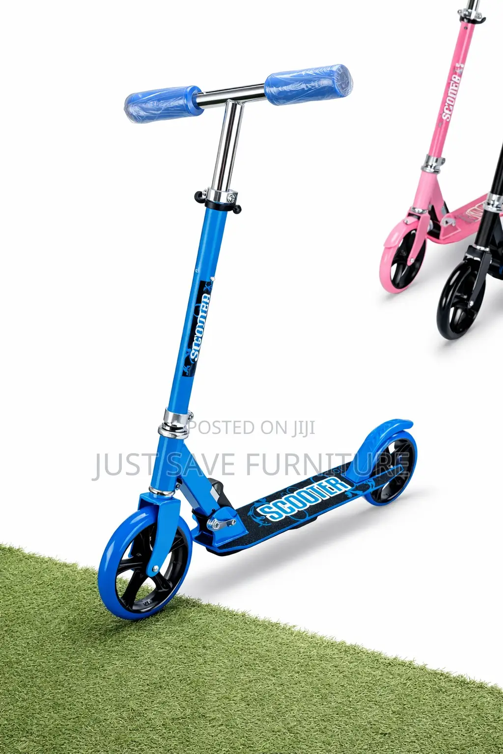 Kids Metallic Kick Scooter – Adjustable Handlebar, Strong Frame